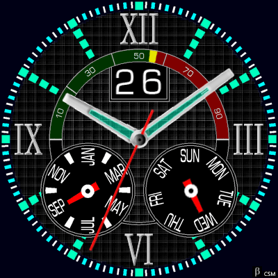 392S Android Watch Face