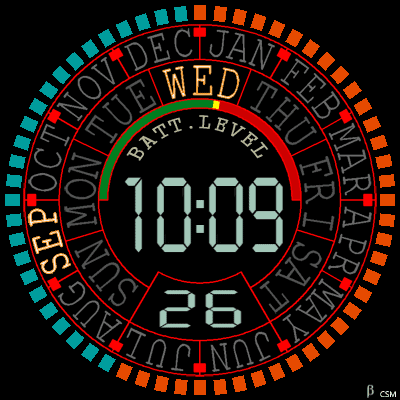 482S Android Watch Face