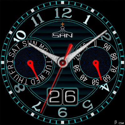 511 S 2 Android Watch Face