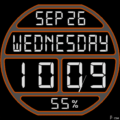 570 2s Android Watch Face