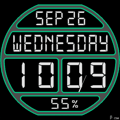 570 3s Android Watch Face