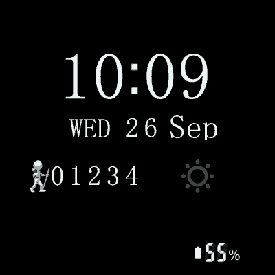 Blackday Android Watch Face