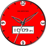 CWF Red Watch Face