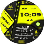ClockSkinRR055-yellow