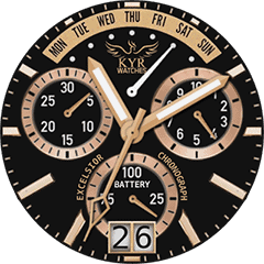 KYR Excelsior Chronograph Android Watch Face
