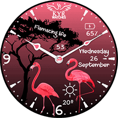 KYR Flamazing Life Android Watch Face