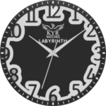 Kyr Labyrinth Clock Face