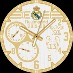KYR Real Madrid 2019-20 Shirt 01 VXP Watch Face