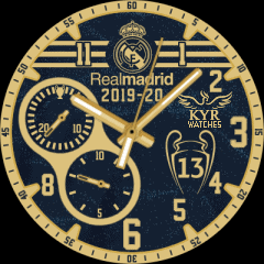 KYR Real Madrid 2019-20 Shirt 02 VXP Watch Face