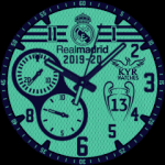 KYR Real Madrid 2019-20 Shirt 03 Clock Face