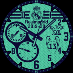 KYR Real Madrid 2019-20 Shirt 03 VXP Watch Face