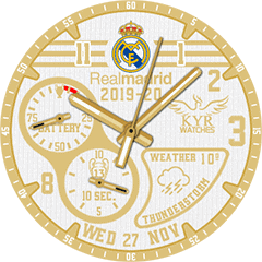 KYR Real Madrid 2019-20 Shirt 1 Android Watch Face
