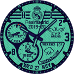 KYR Real Madrid 2019-20 Shirt 3 Watch Face