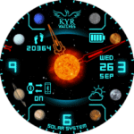 KYR Solar System Watch Face