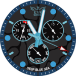 KYR Deep Blue Sea Watch Face
