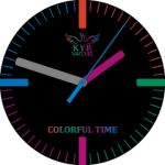 KYR Colorful Time Watch Face