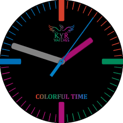 KYR Colorful Time VXP Watch Face