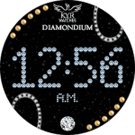 Kyr Diamondium Round Watch Face