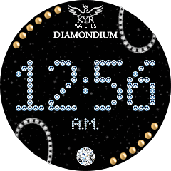 Kyr Diamondium Round VXP Watch Face