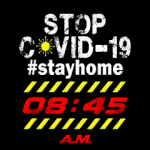 Stop COVID 19 Watch Face