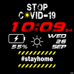 Stop COVID-19 Watch Face