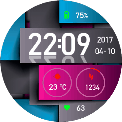 Stratos MW UL Android Watch Face