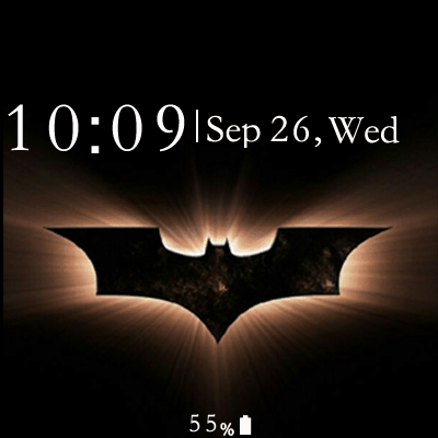 The Bat Android Watch Face