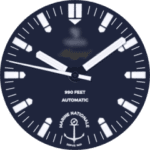 Yema Navy graf Marine Nationale Watch Face