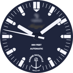 Yema Navy graf Marine Nationale Haylou Solar Watch Face